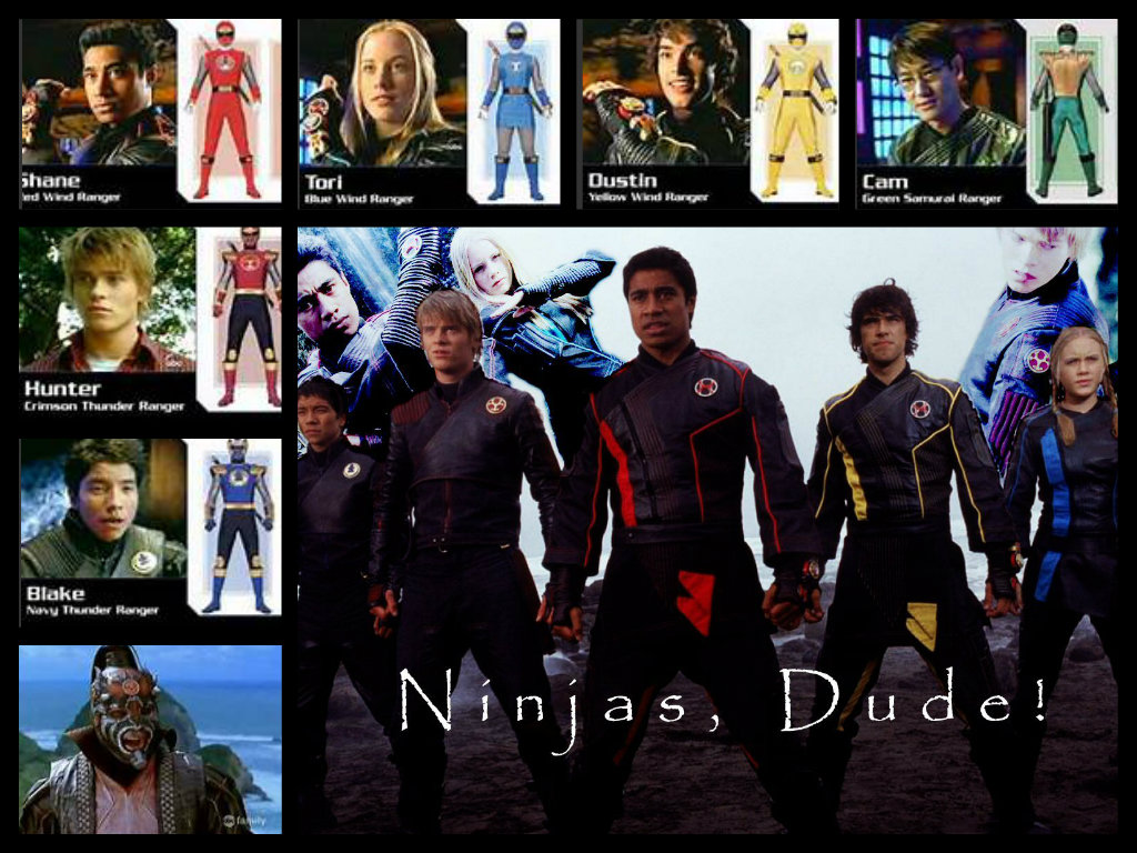 Power Rangers Ninja Storm Wallpapers