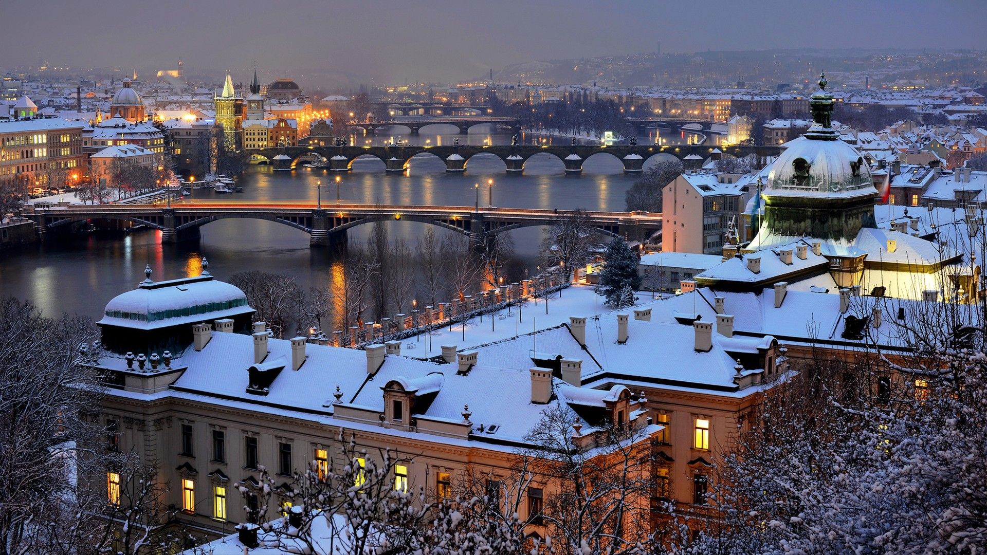 Prague Czech Republic Christmas Wallpapers