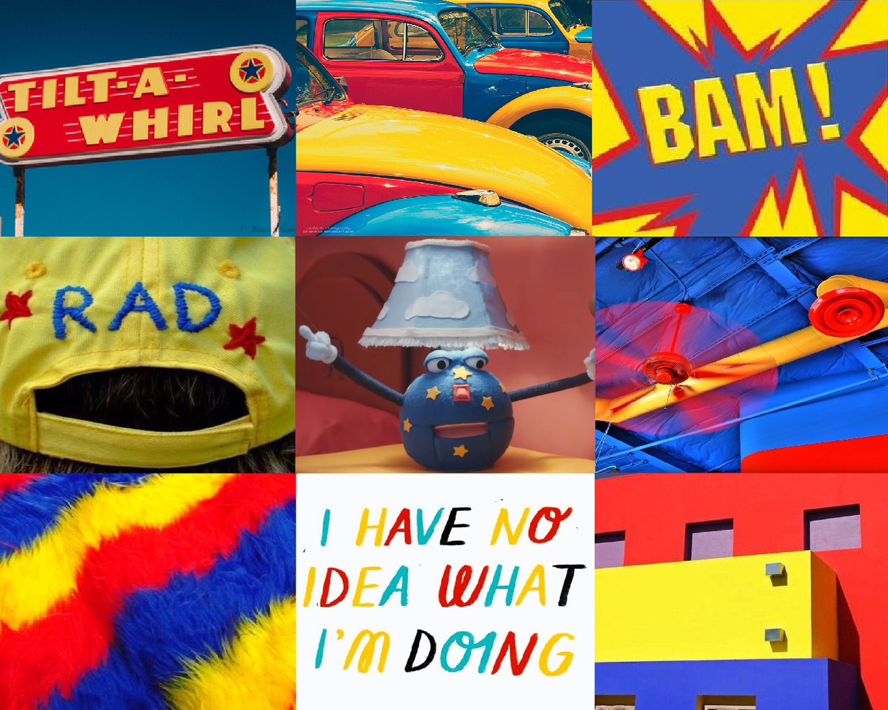 Primary Color Aesthetic Wallpapers