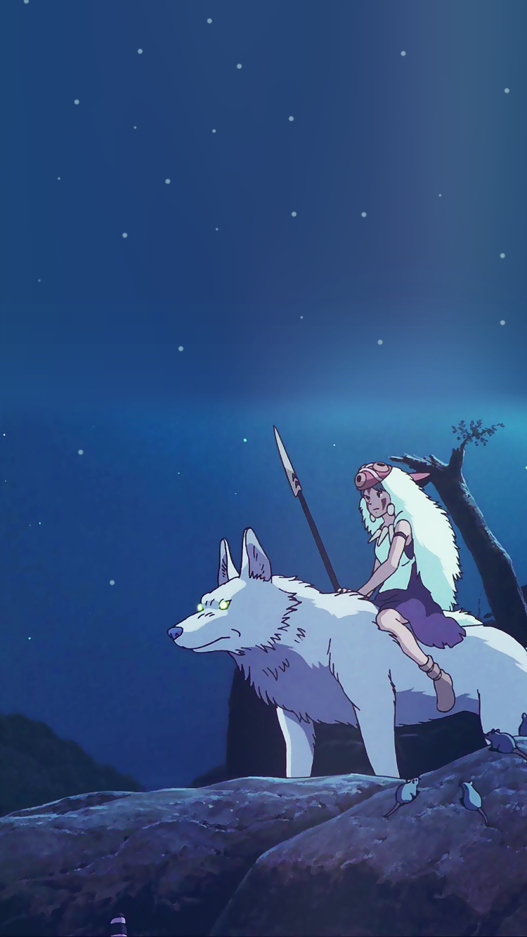 Princess Mononoke Phone Wallpapers