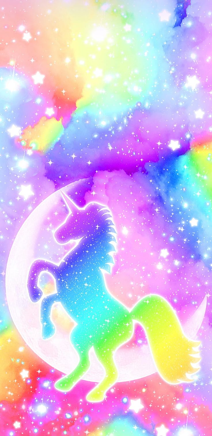 Princess Unicorn Rainbow Magical Sparkle Glitter Unicorn Wallpapers