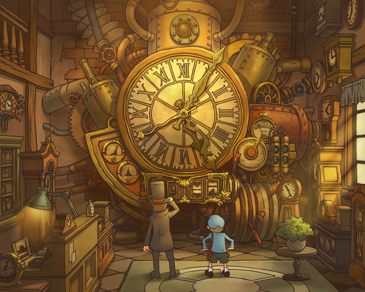 Professor Layton Wallpapers