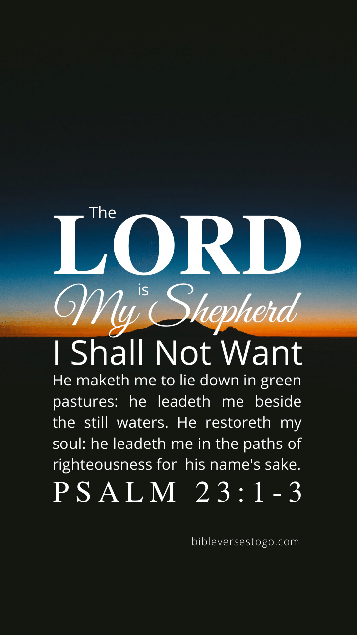 Psalm 23 Wallpapers