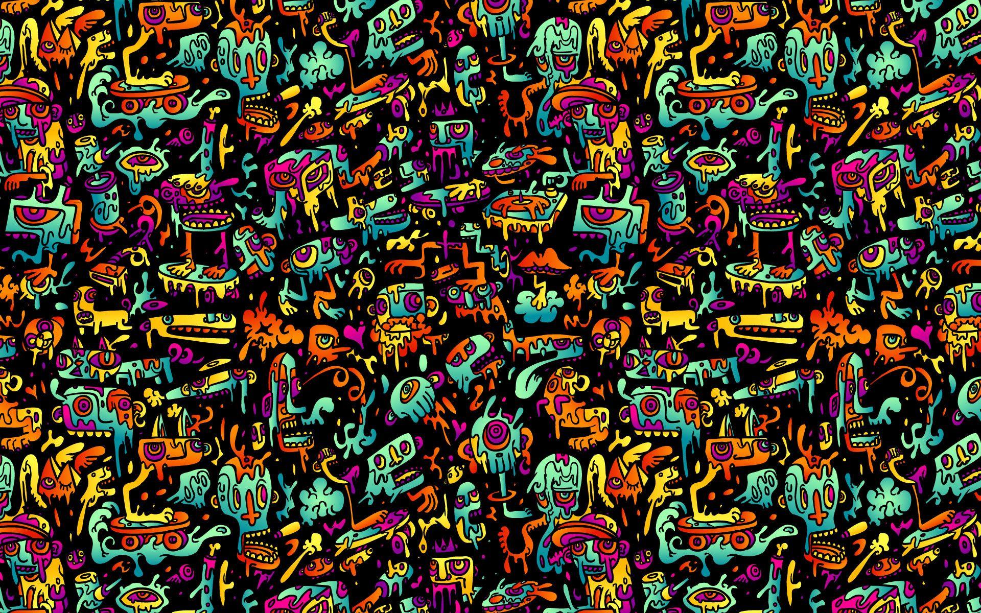 Psychedelic Cartoons Wallpapers