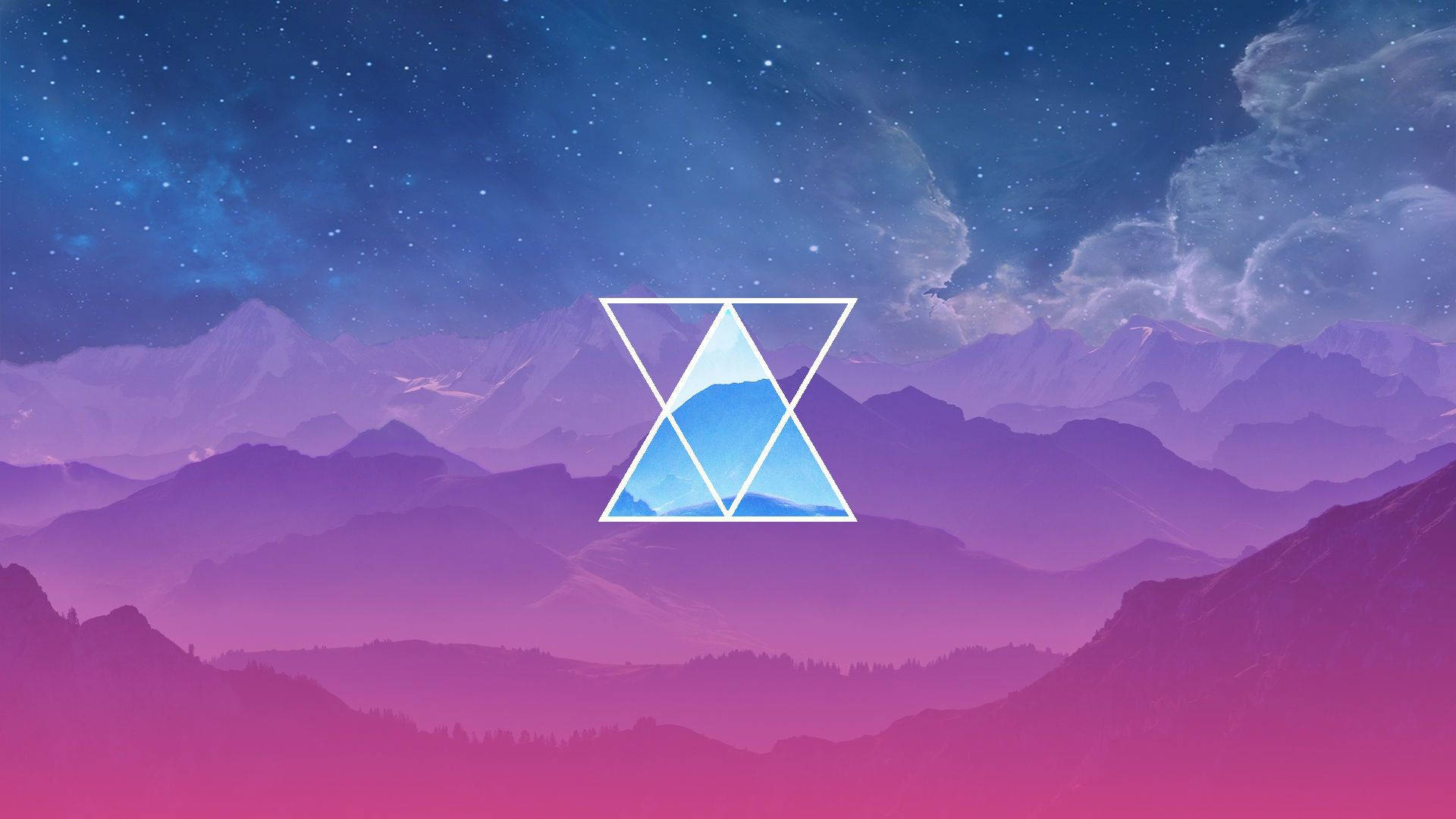 Psychedelic Mountain Wallpapers