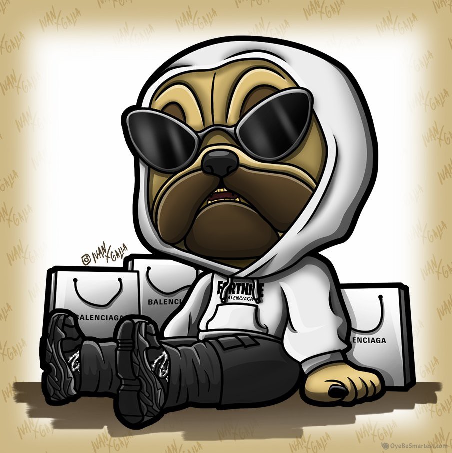 Pug Skin Fortnite Wallpapers