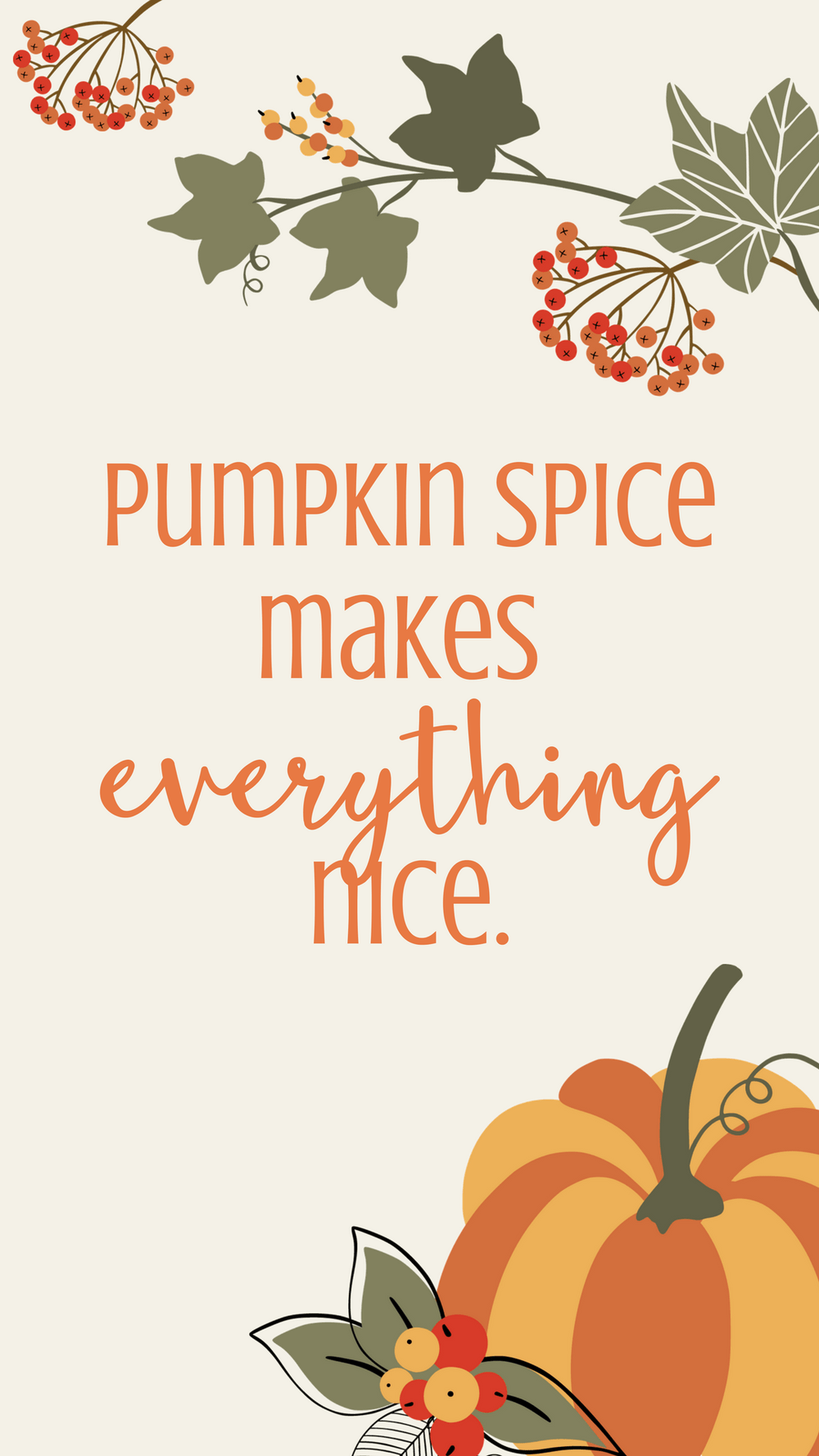 Pumpkin Spice Latte Wallpapers
