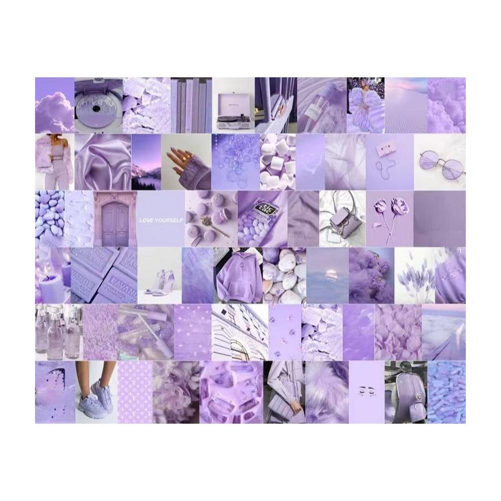 Purple Aesthetic Collage Wallpapers