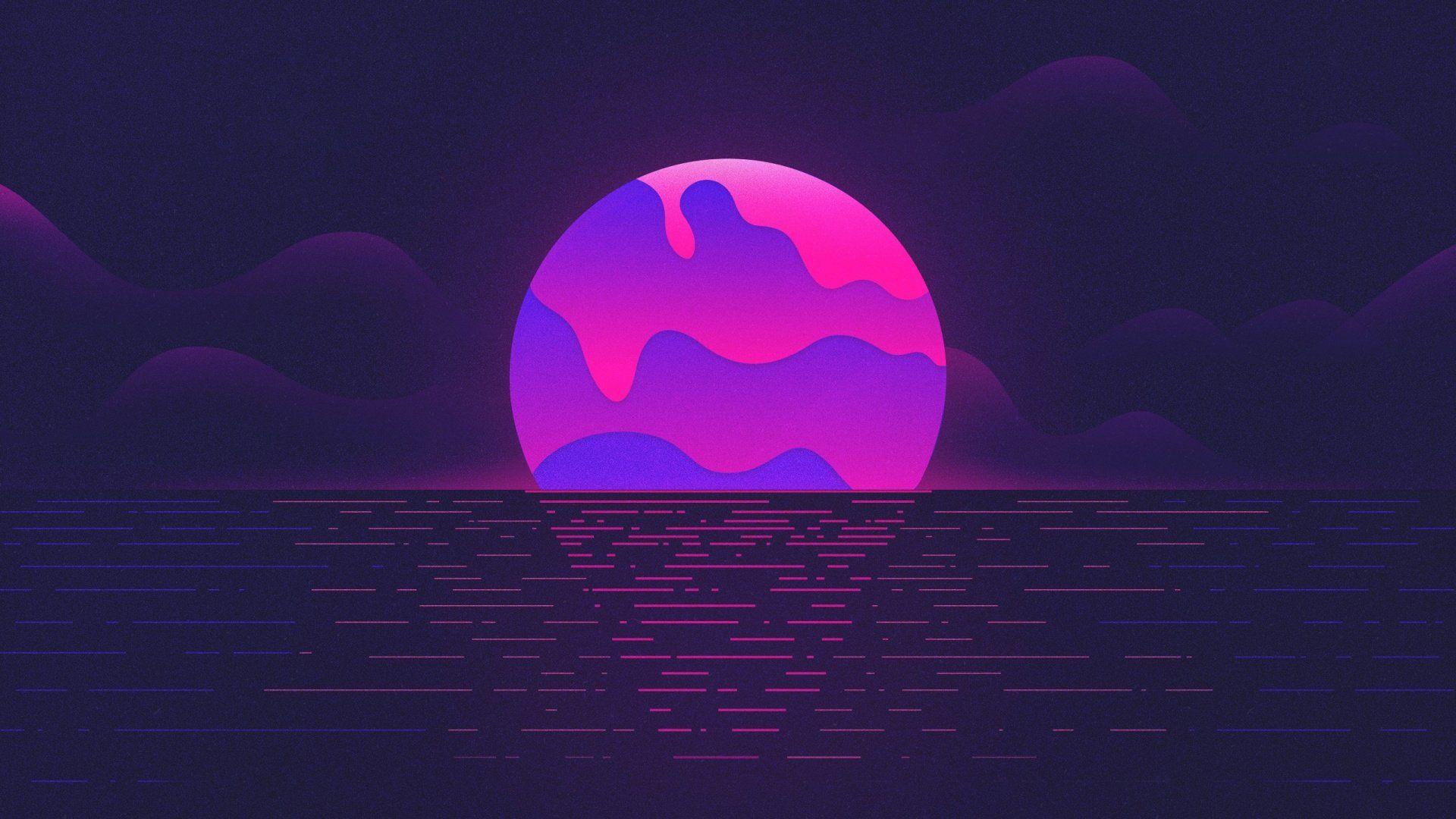 Purple And Black Aesthetic Wallpapers