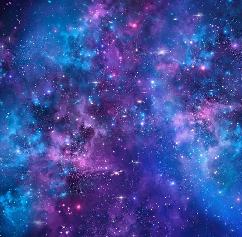 Purple Blue Nebula Wallpapers