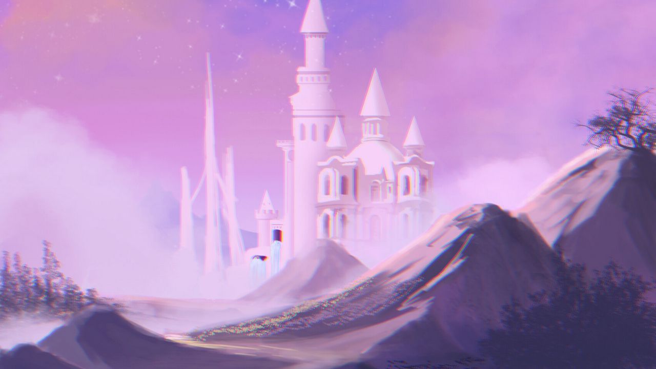 Purple Castle Wallpapers