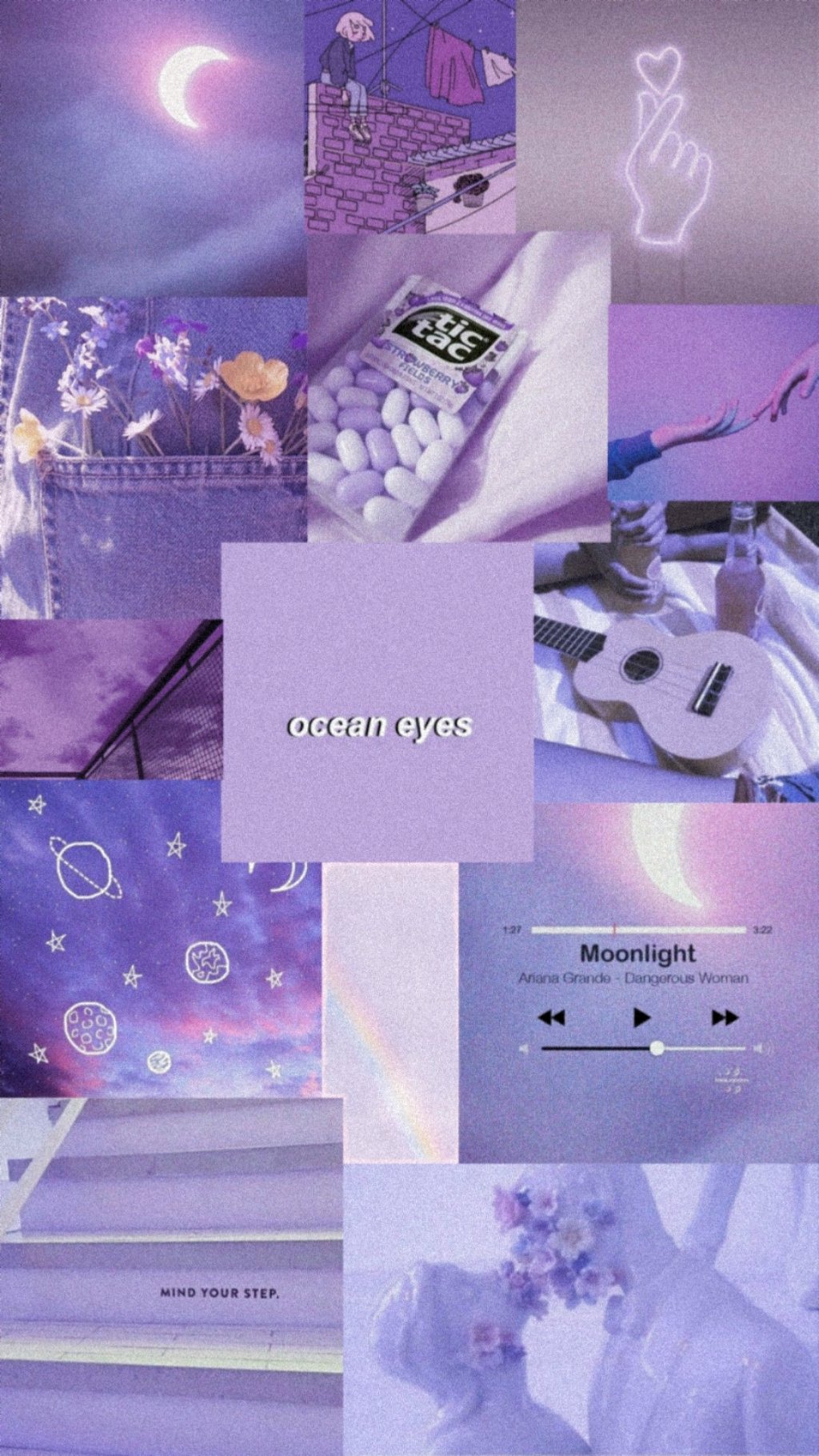 Purple Collage Wallpapers