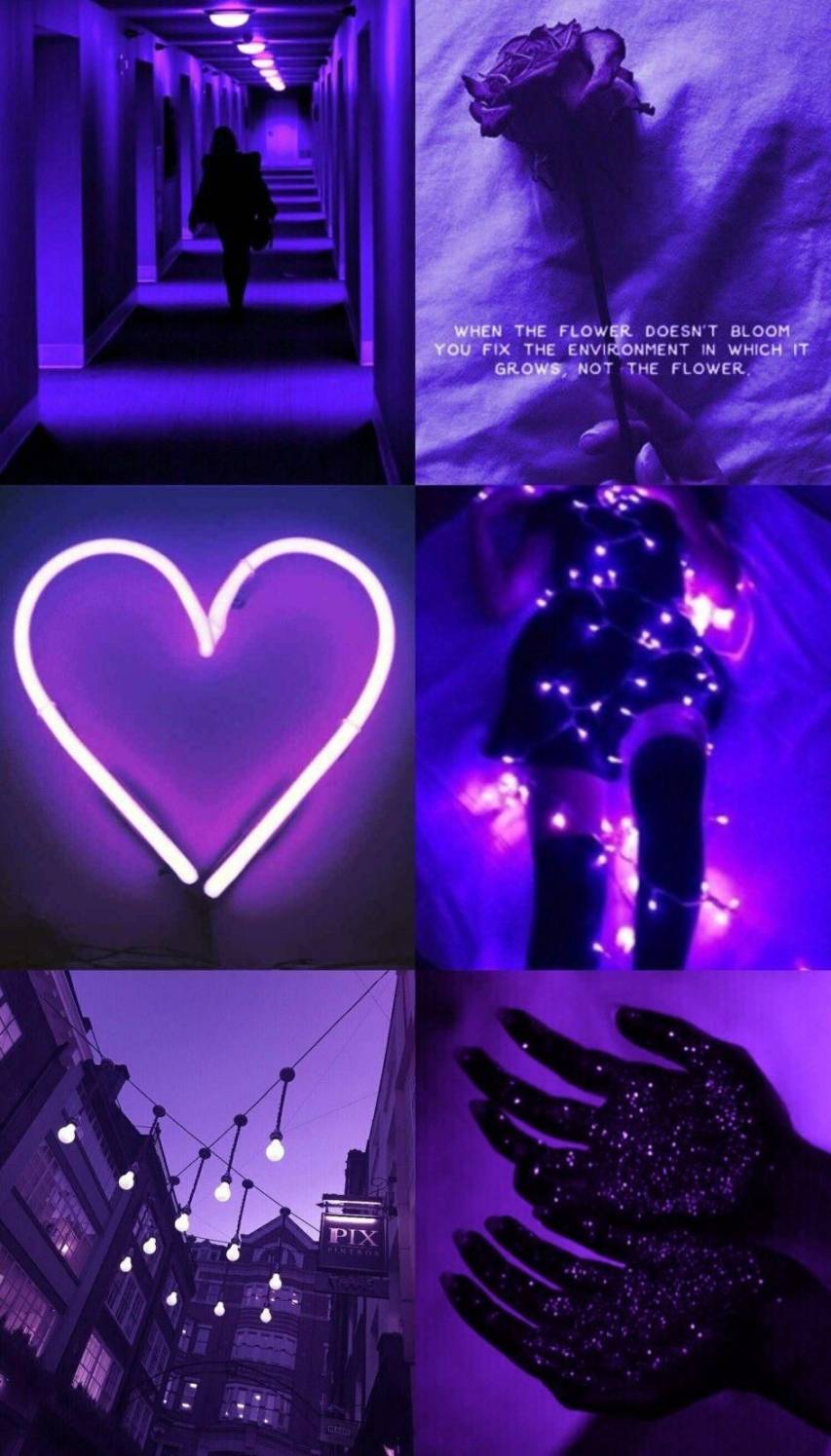 Purple Collage Wallpapers