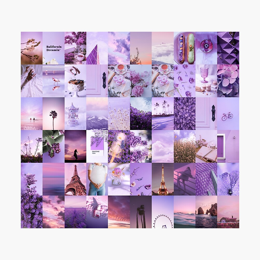 Purple Collage Wallpapers