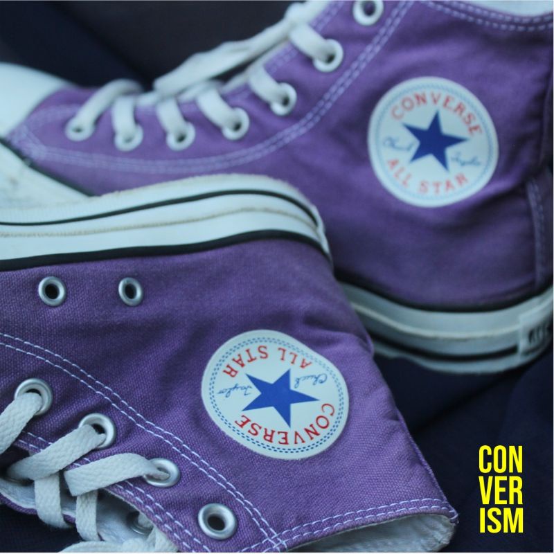 Purple Converse Aesthetic Wallpapers