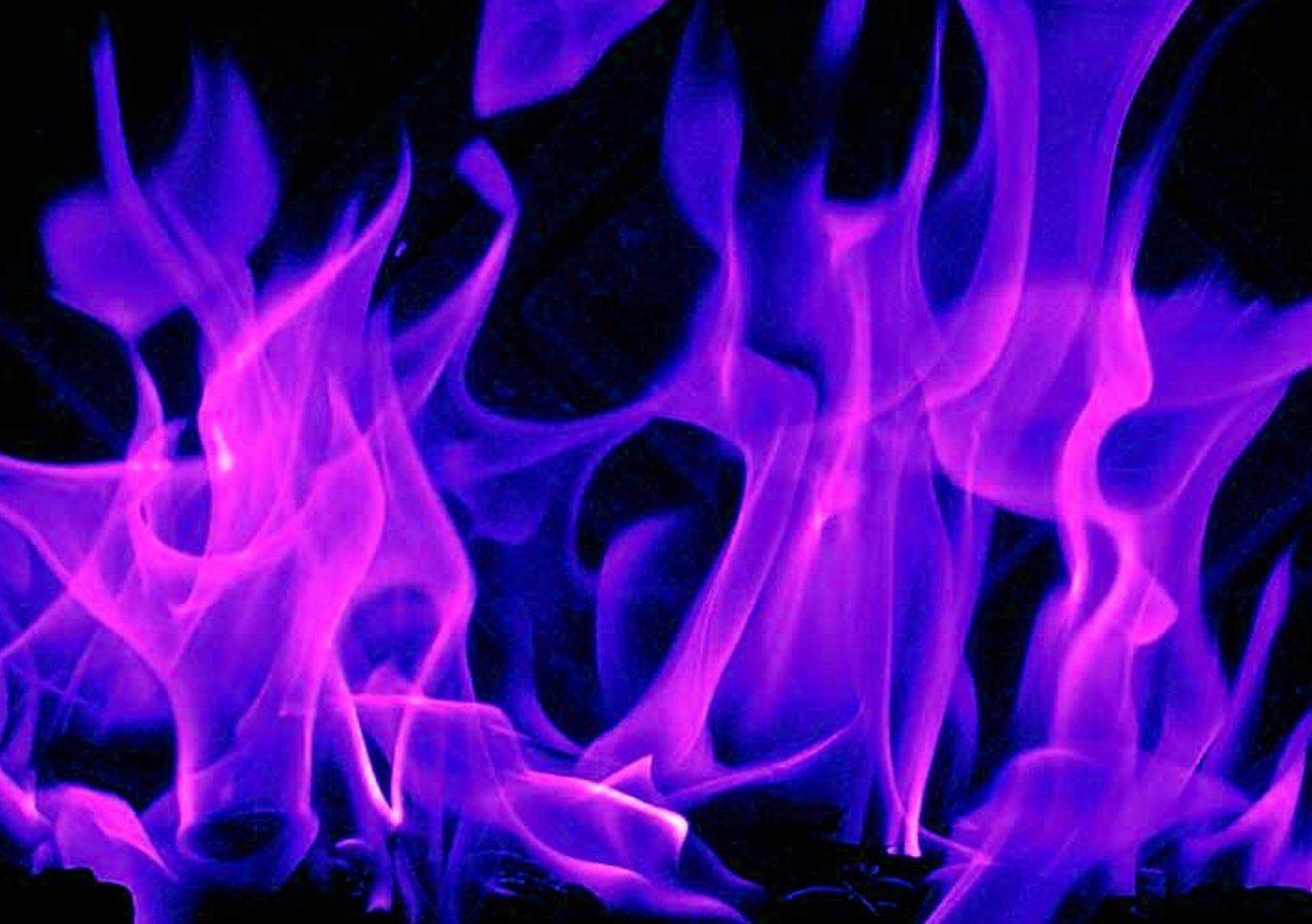 Purple Flame Wallpapers