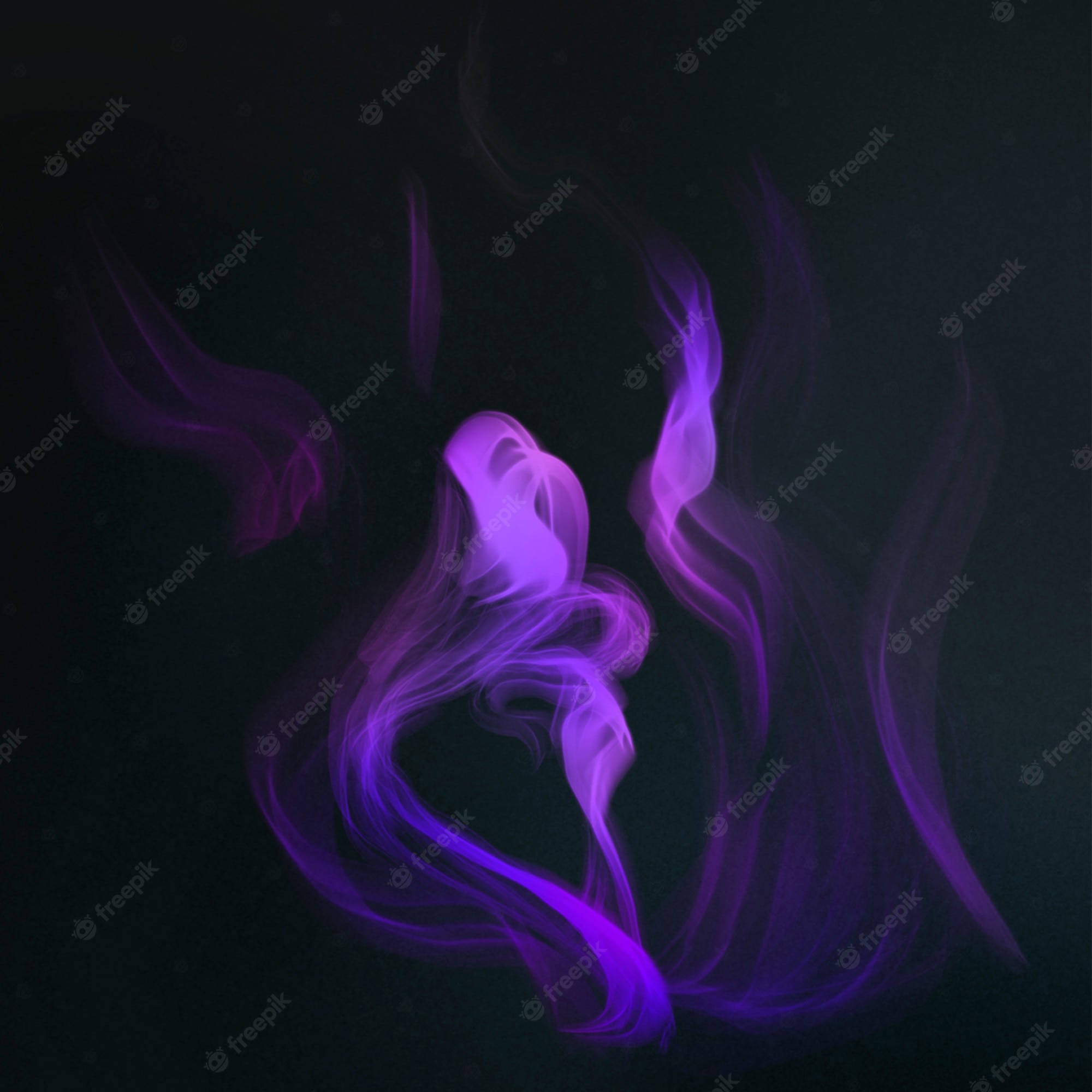 Purple Flame Wallpapers