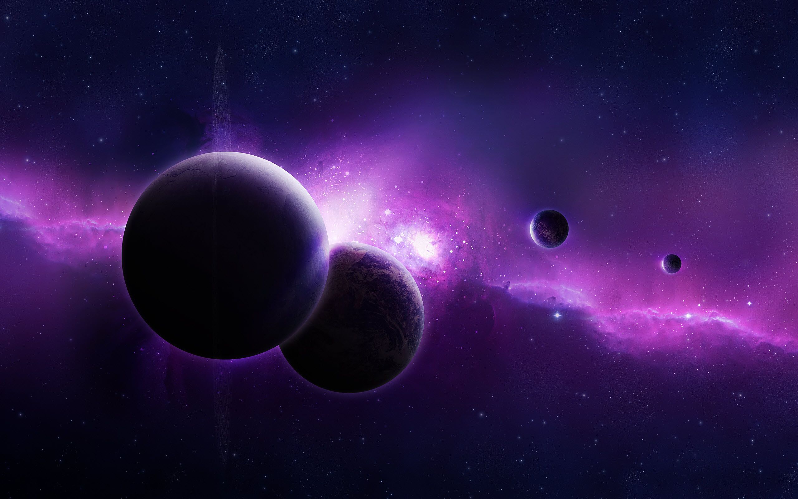 Purple Galaxy Wallpapers