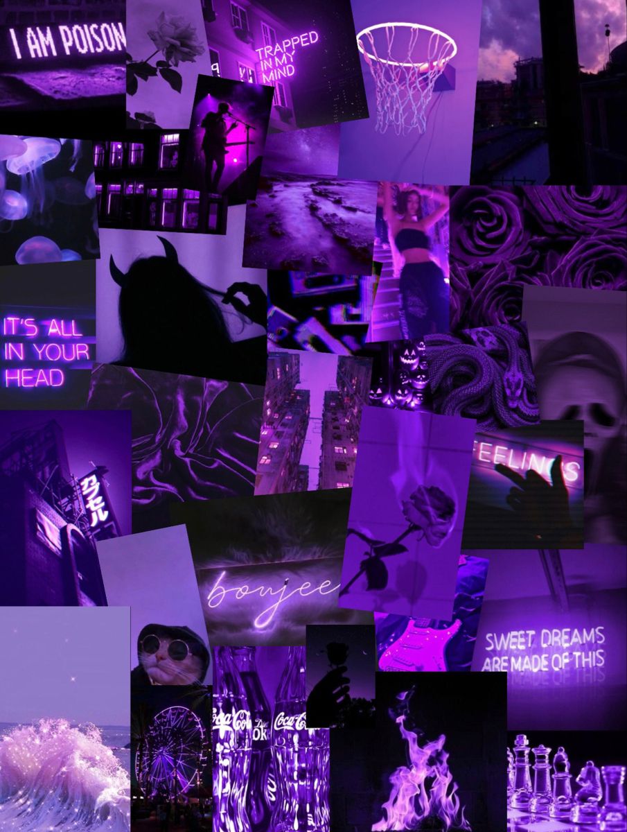 Purple Girl Aesthetic Wallpapers