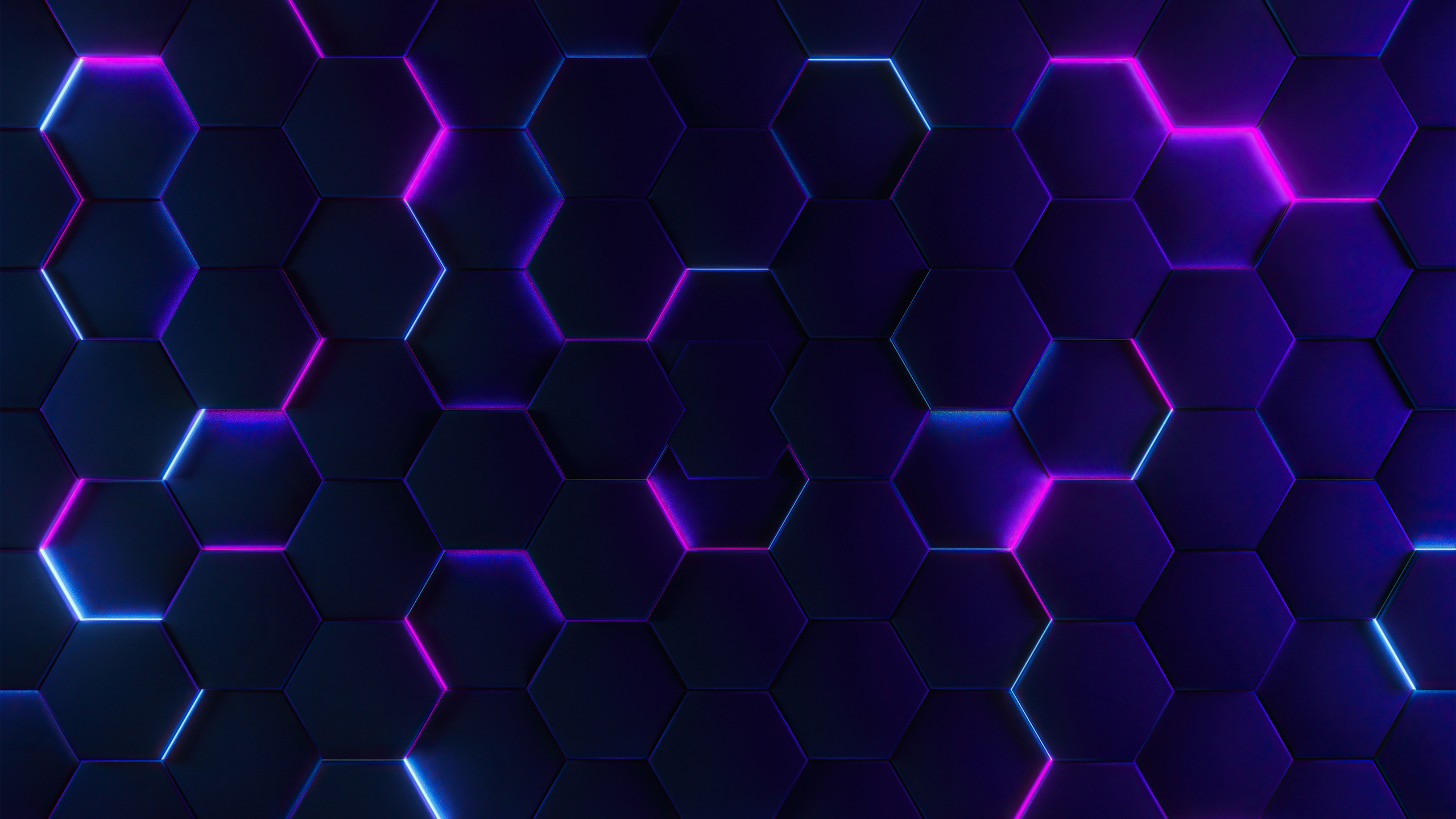 Purple Hexagon Wallpapers