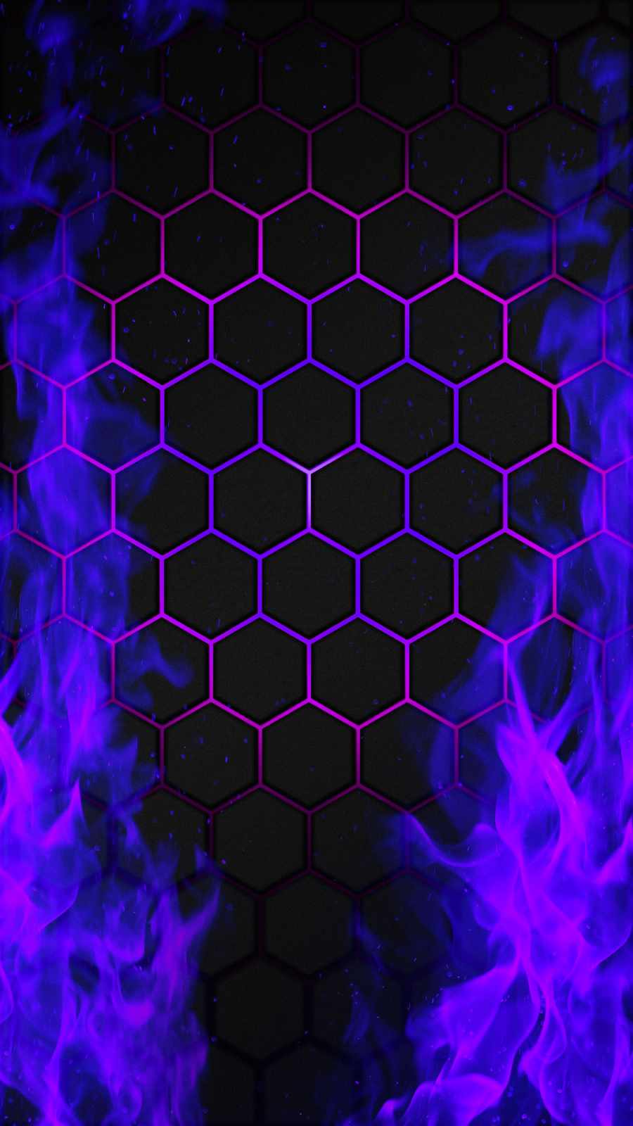 Purple Hexagon Wallpapers