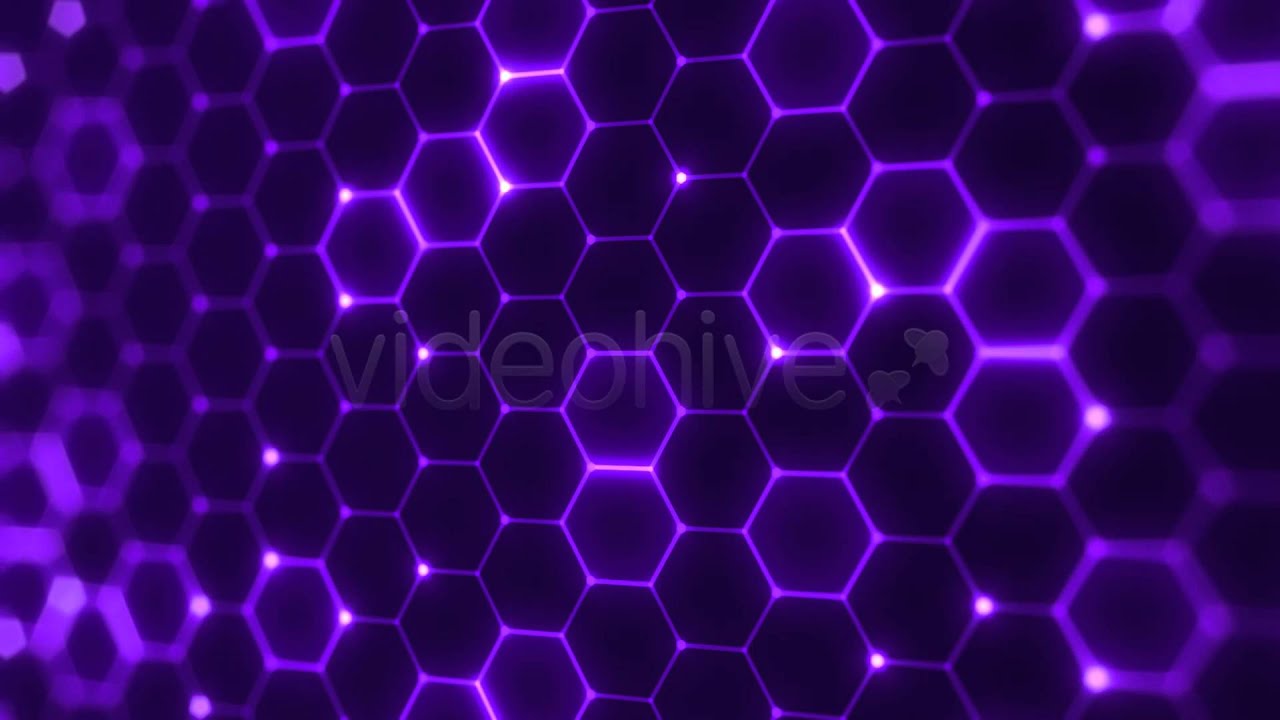 Purple Hexagon Wallpapers