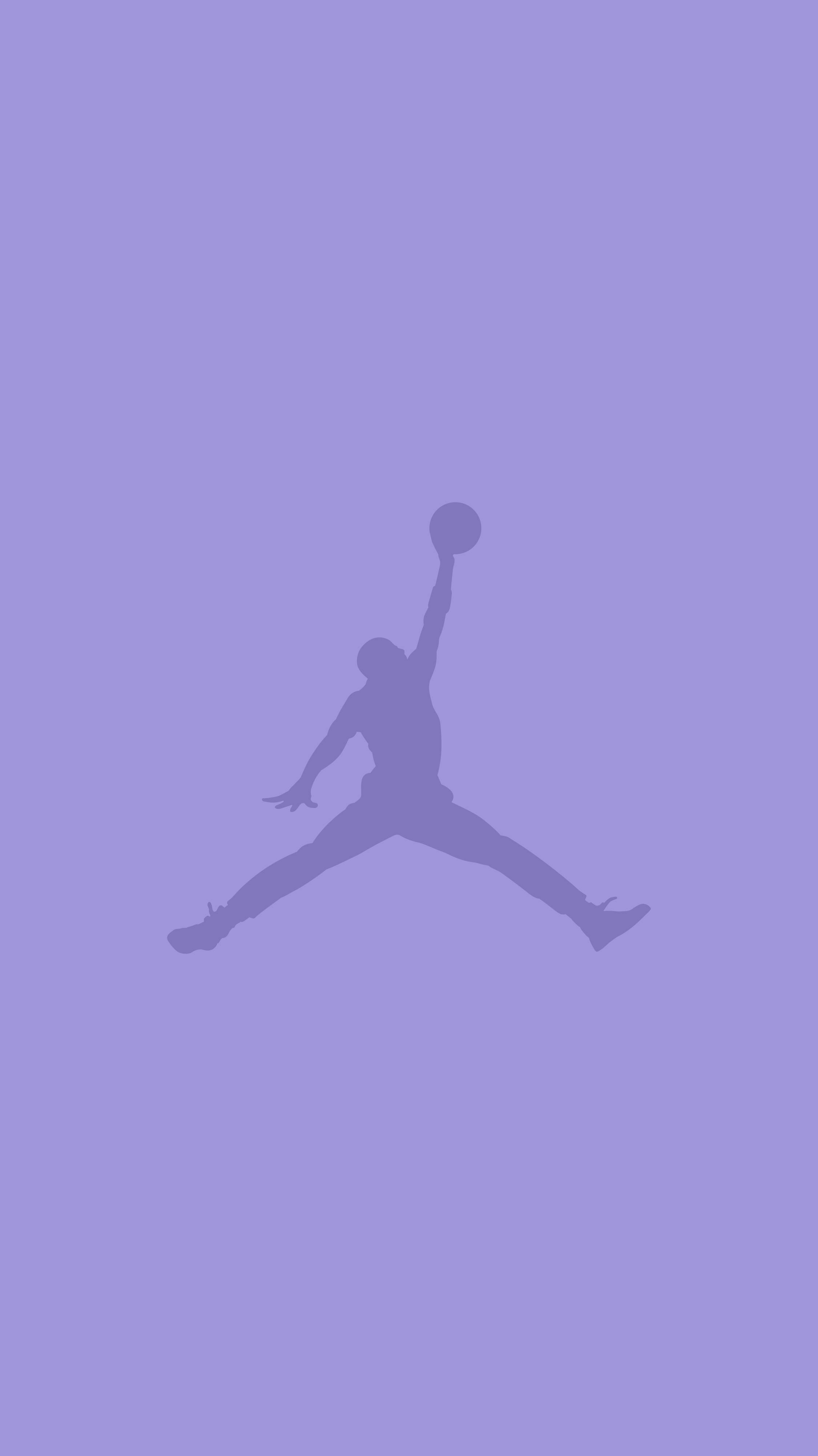 Purple Jordan Logo Wallpapers