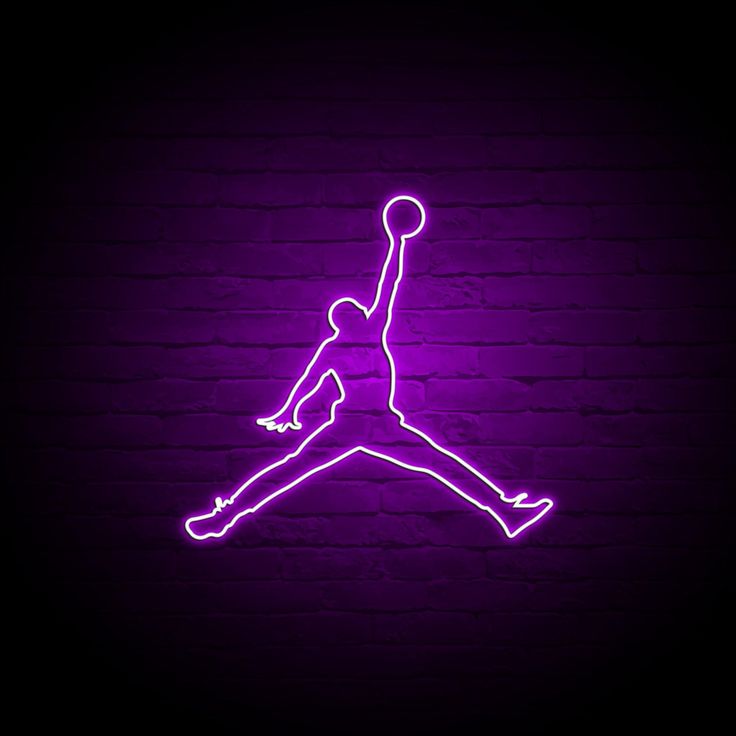 Purple Jordan Logo Wallpapers