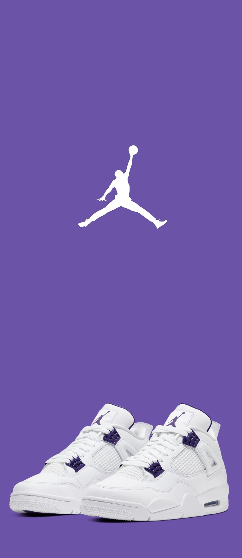 Purple Jordan Logo Wallpapers