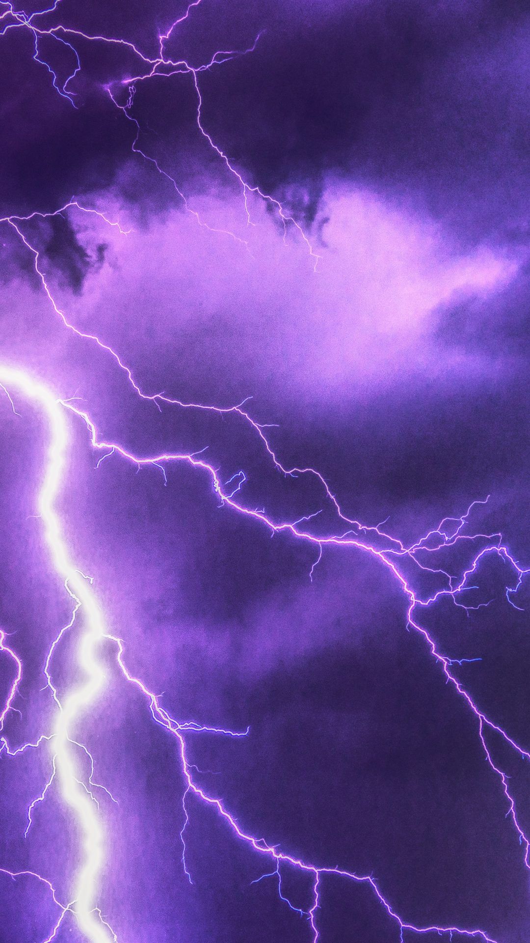 Purple Lightning Wallpapers