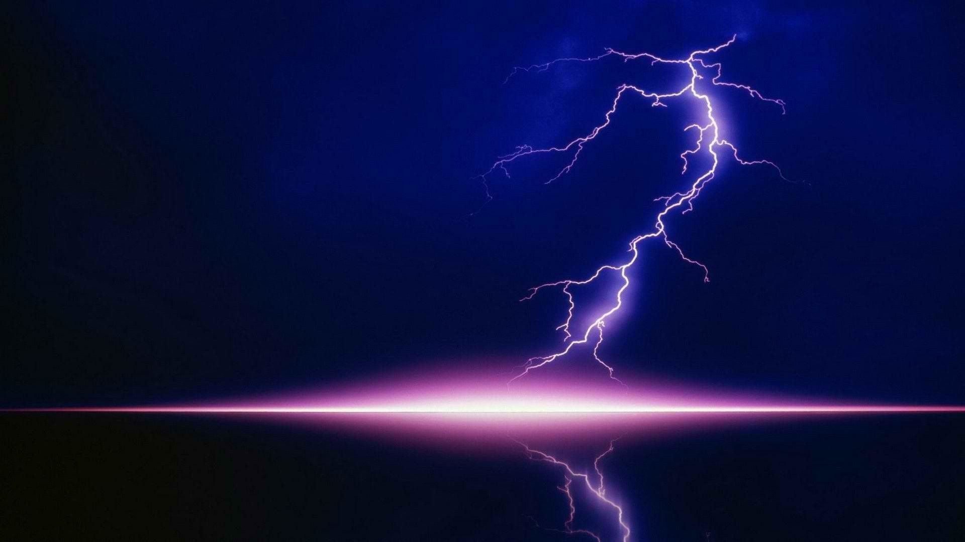 Purple Lightning Wallpapers