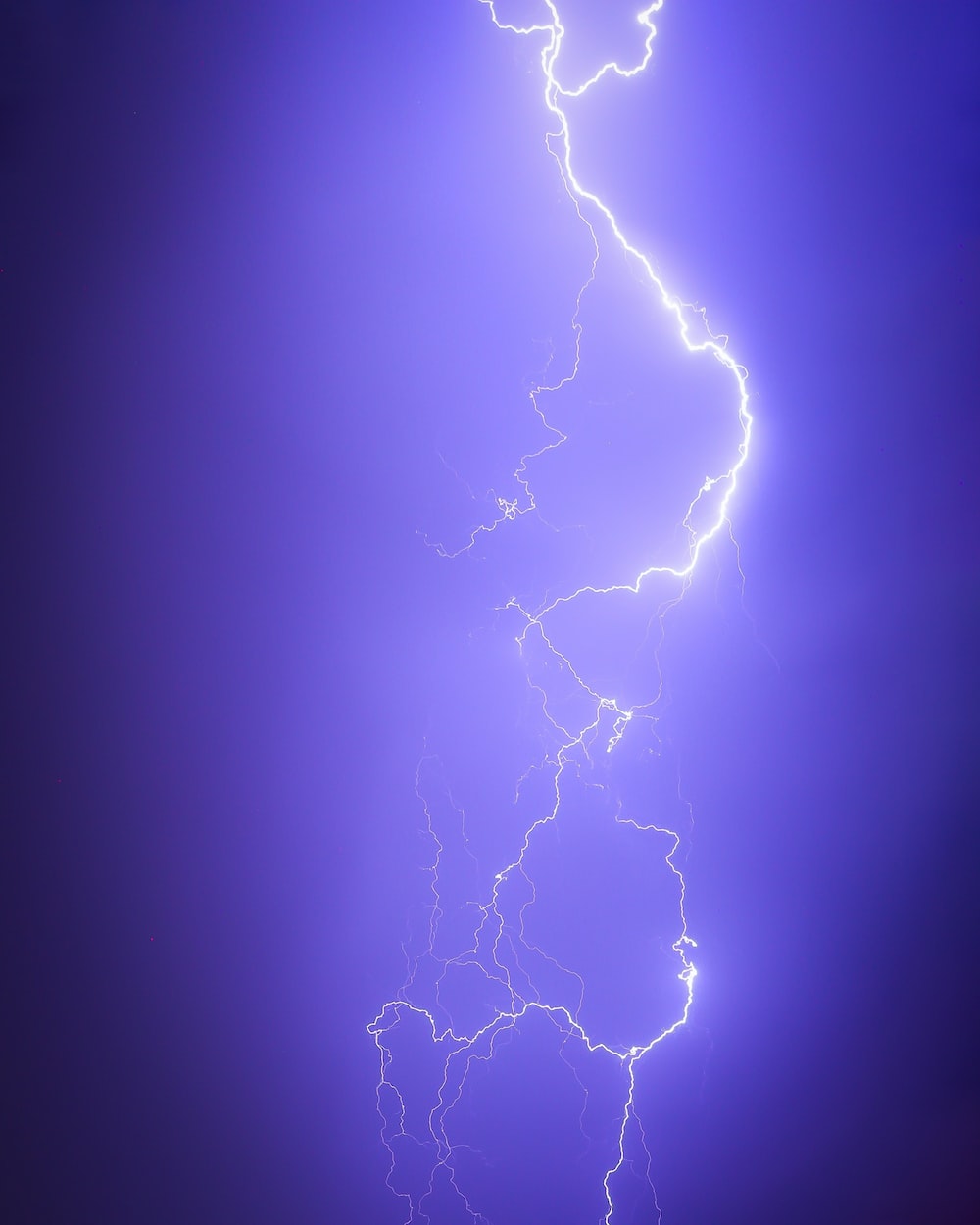 Purple Lightning Wallpapers