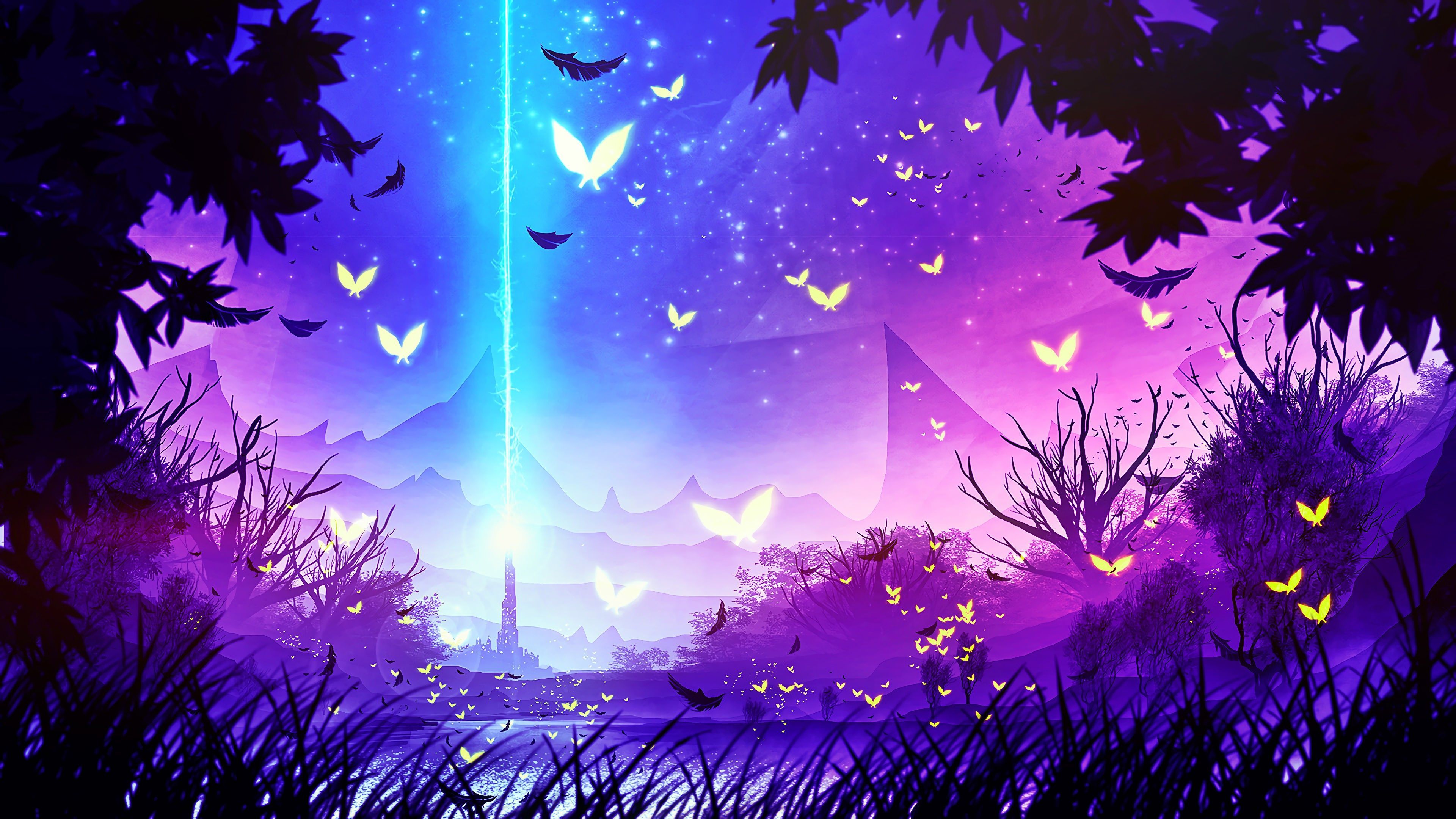 Purple Magic Wallpapers