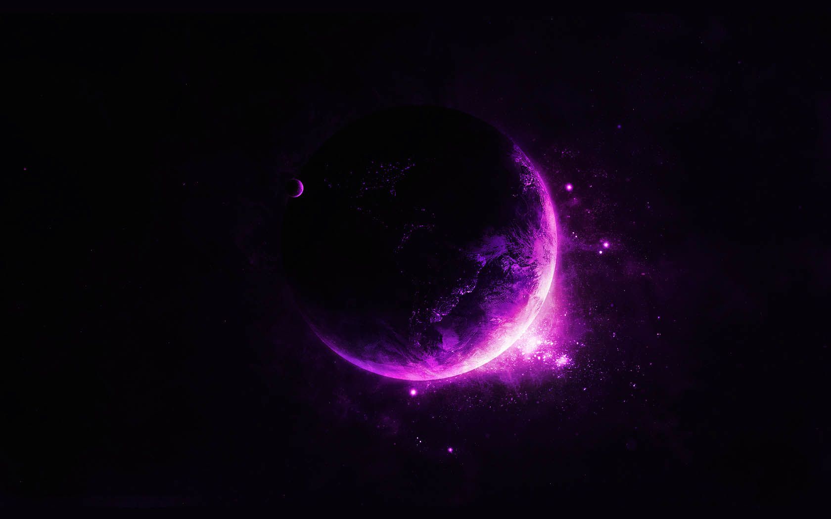 Purple Moon Wallpapers