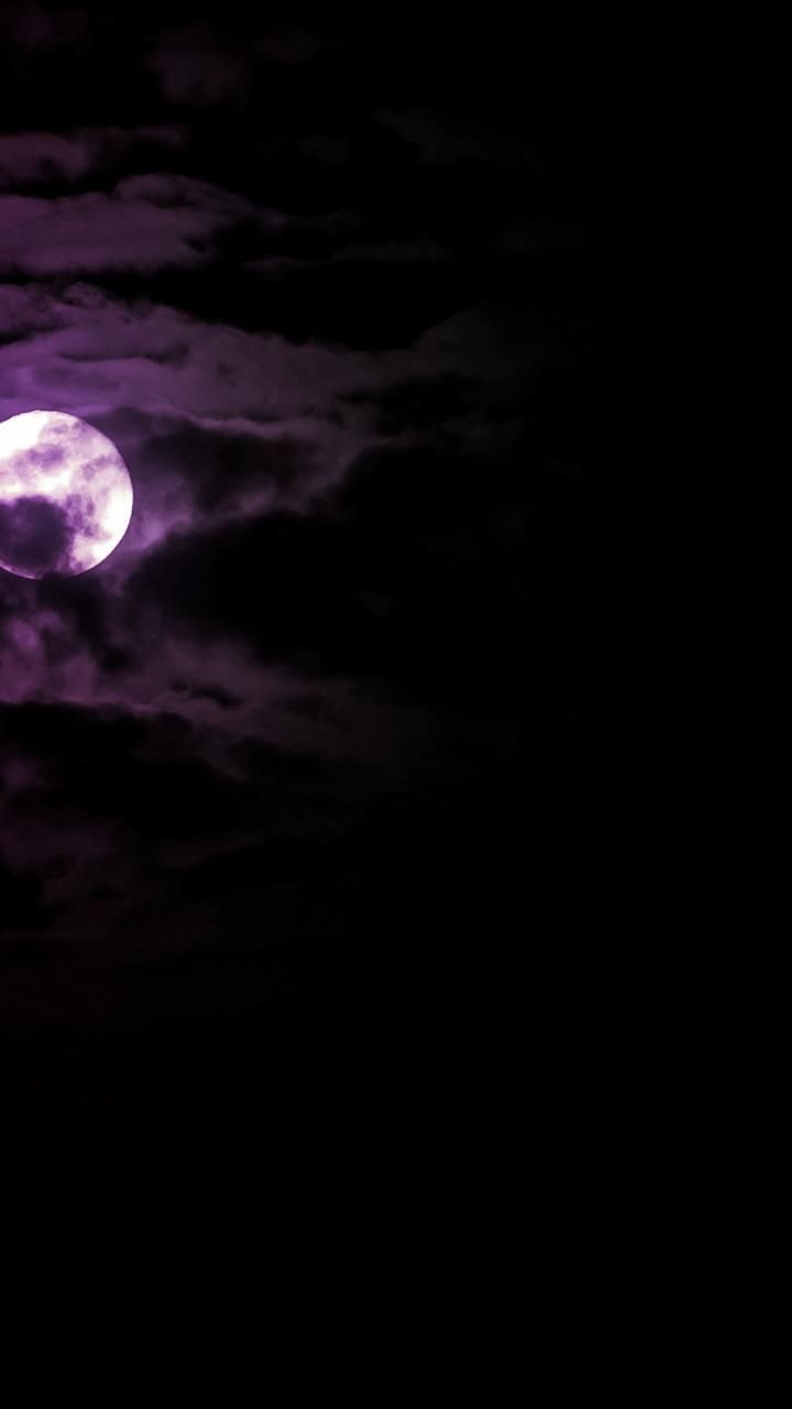 Purple Moonlight Download Wallpapers