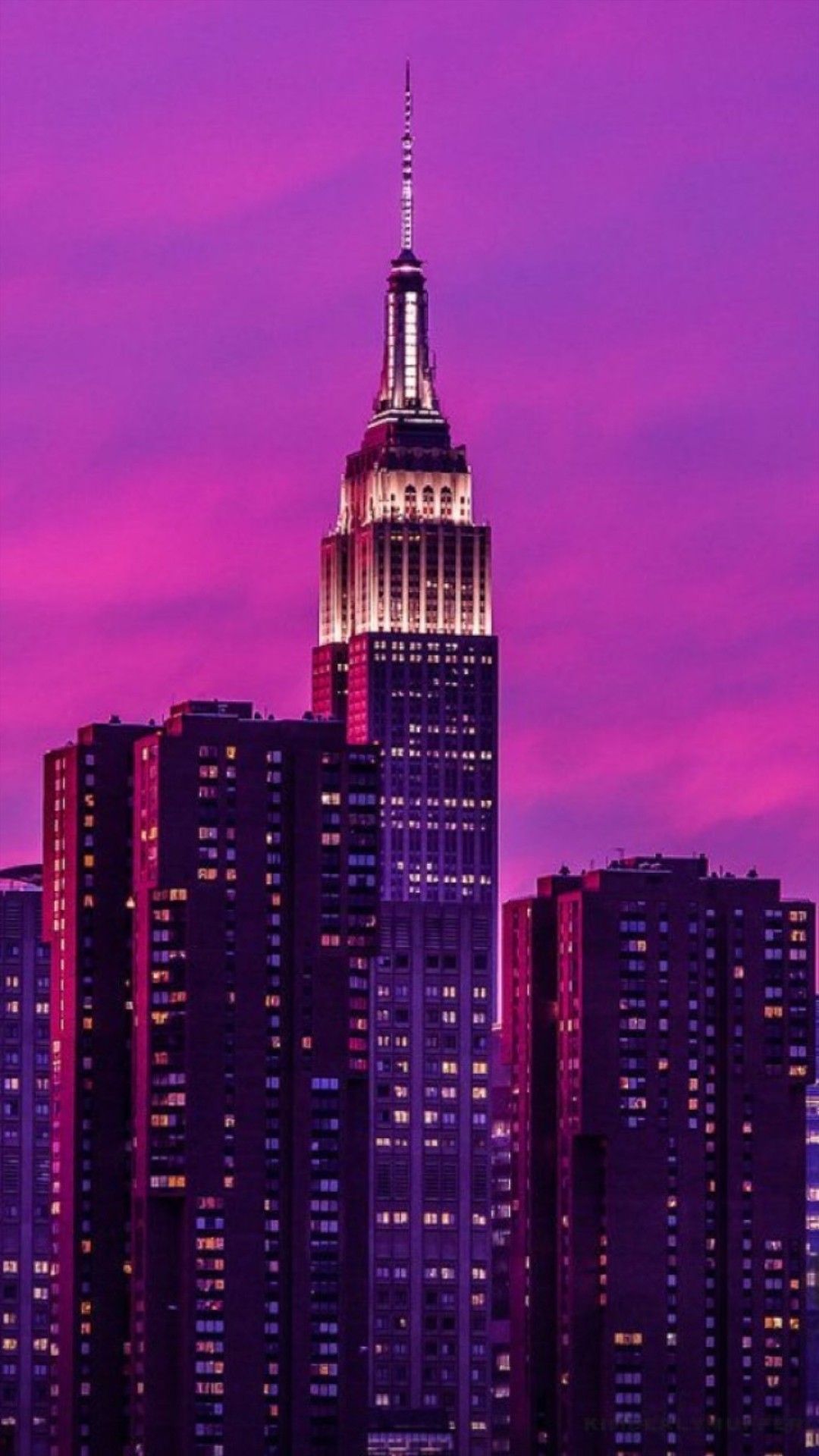 Purple New York Wallpapers