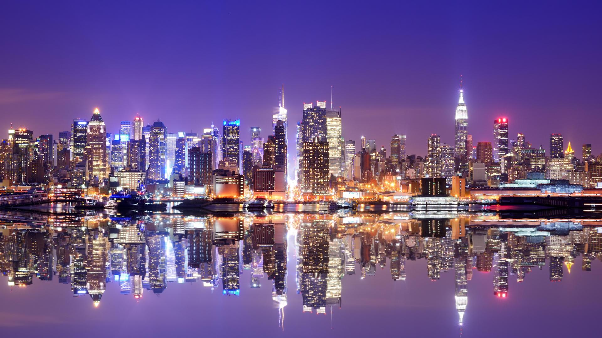 Purple New York Wallpapers