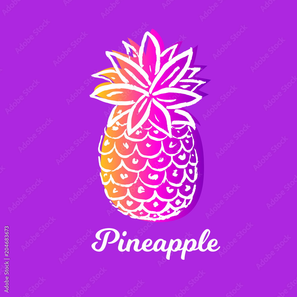 Purple Pineapple Wallpapers