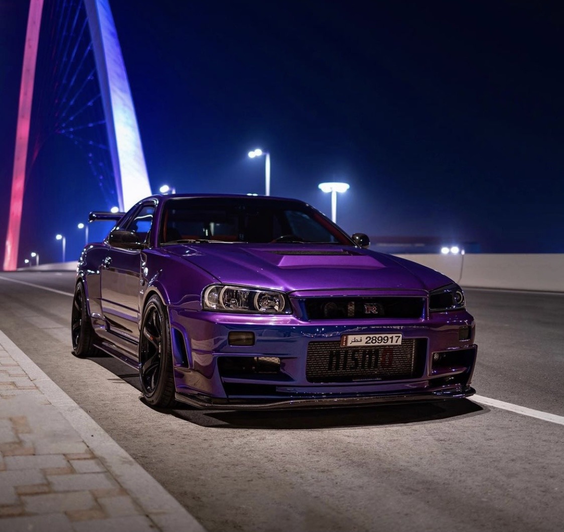 Purple Skyline Wallpapers