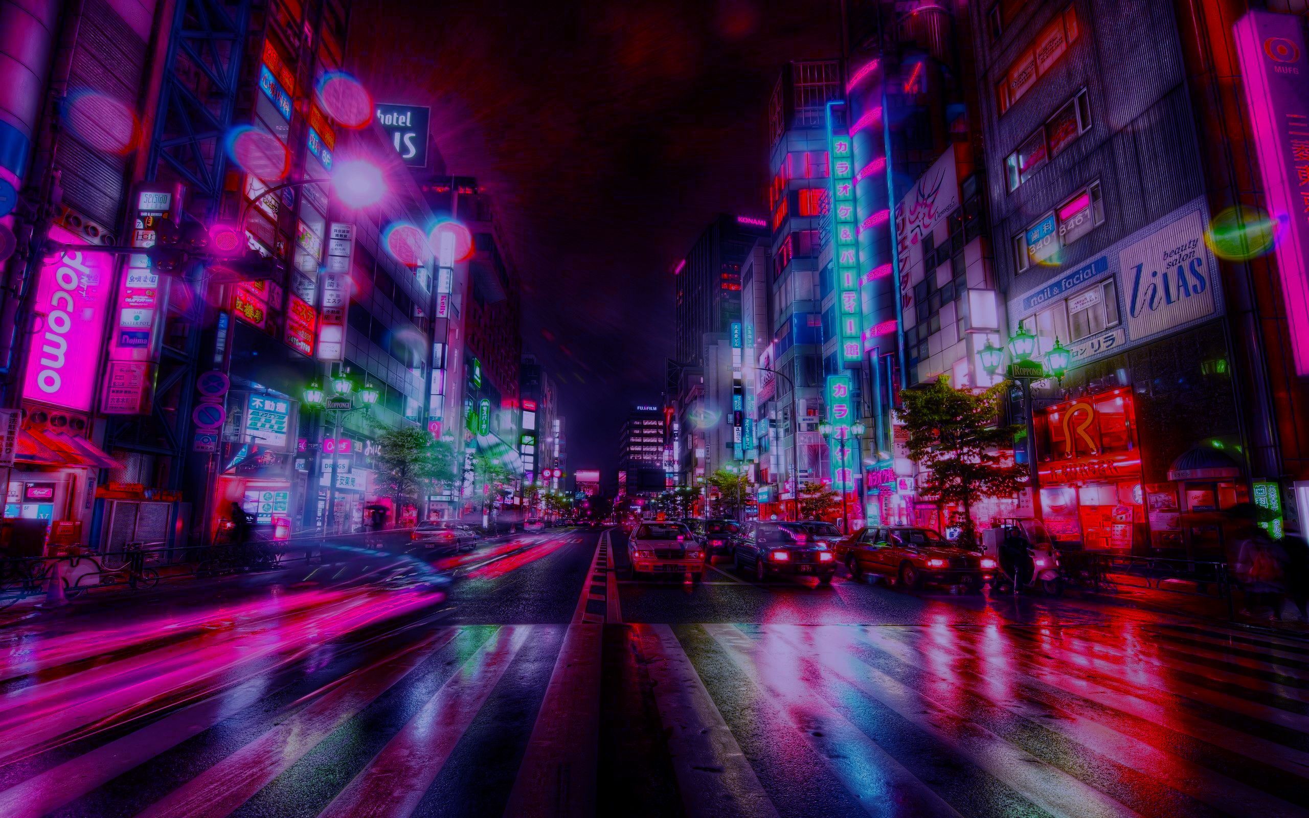 Purple Tokyo Wallpapers