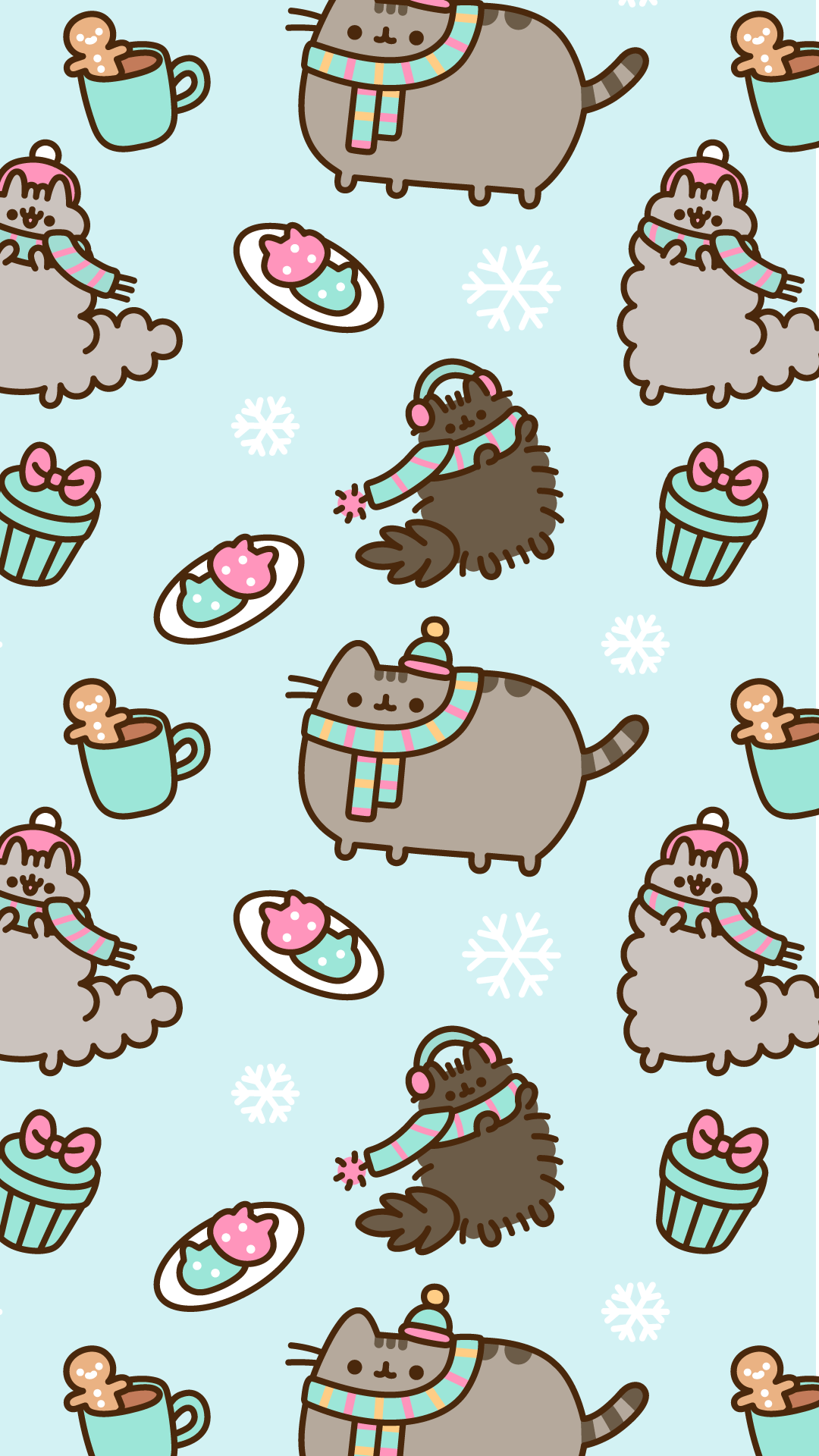 Pusheen Christmas Wallpapers