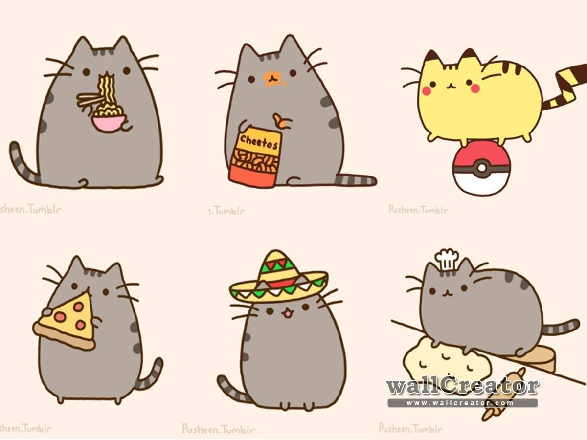 Pusheen Desktop Wallpapers