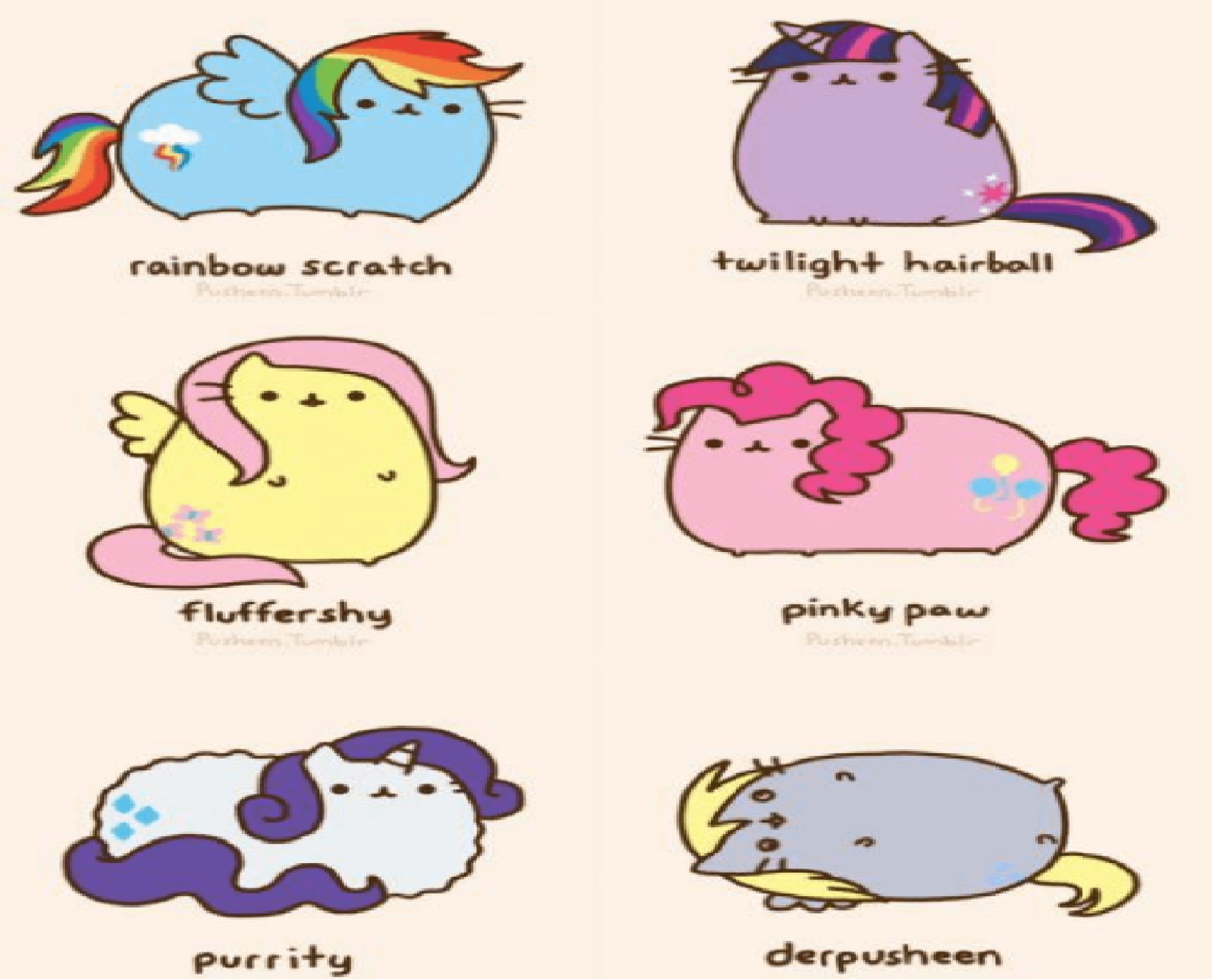 Pusheen Unicorn Wallpapers