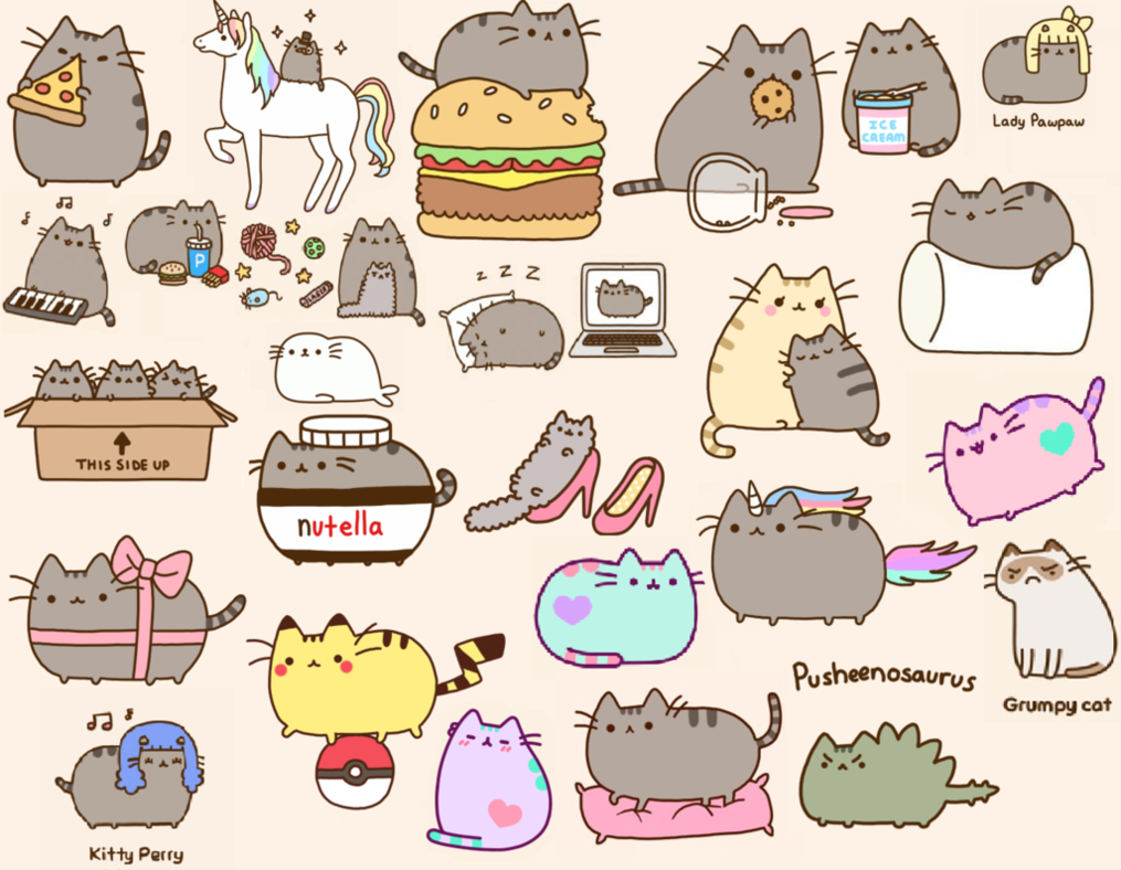 Pusheen Unicorn Wallpapers