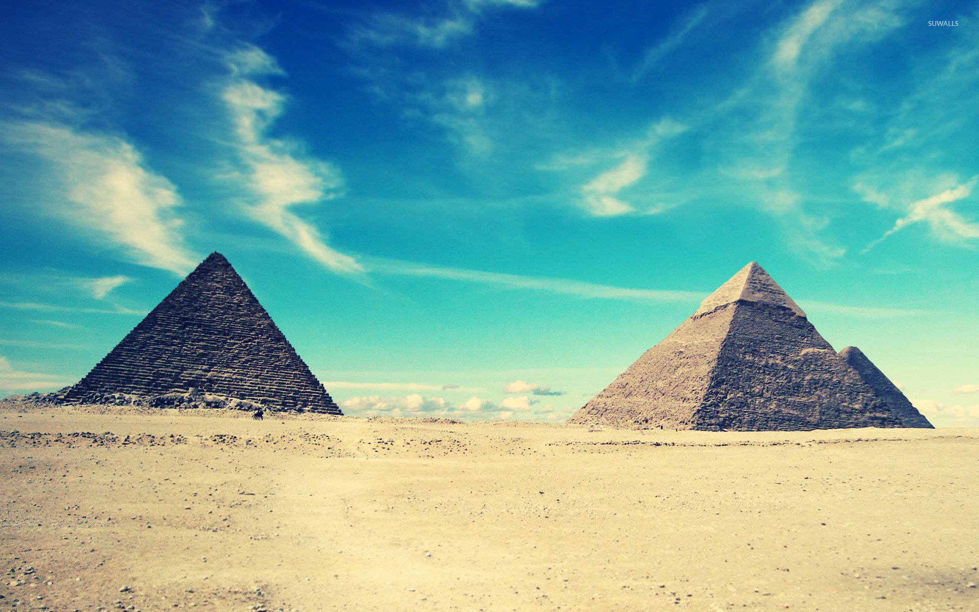 Pyramid Wall Paper Wallpapers