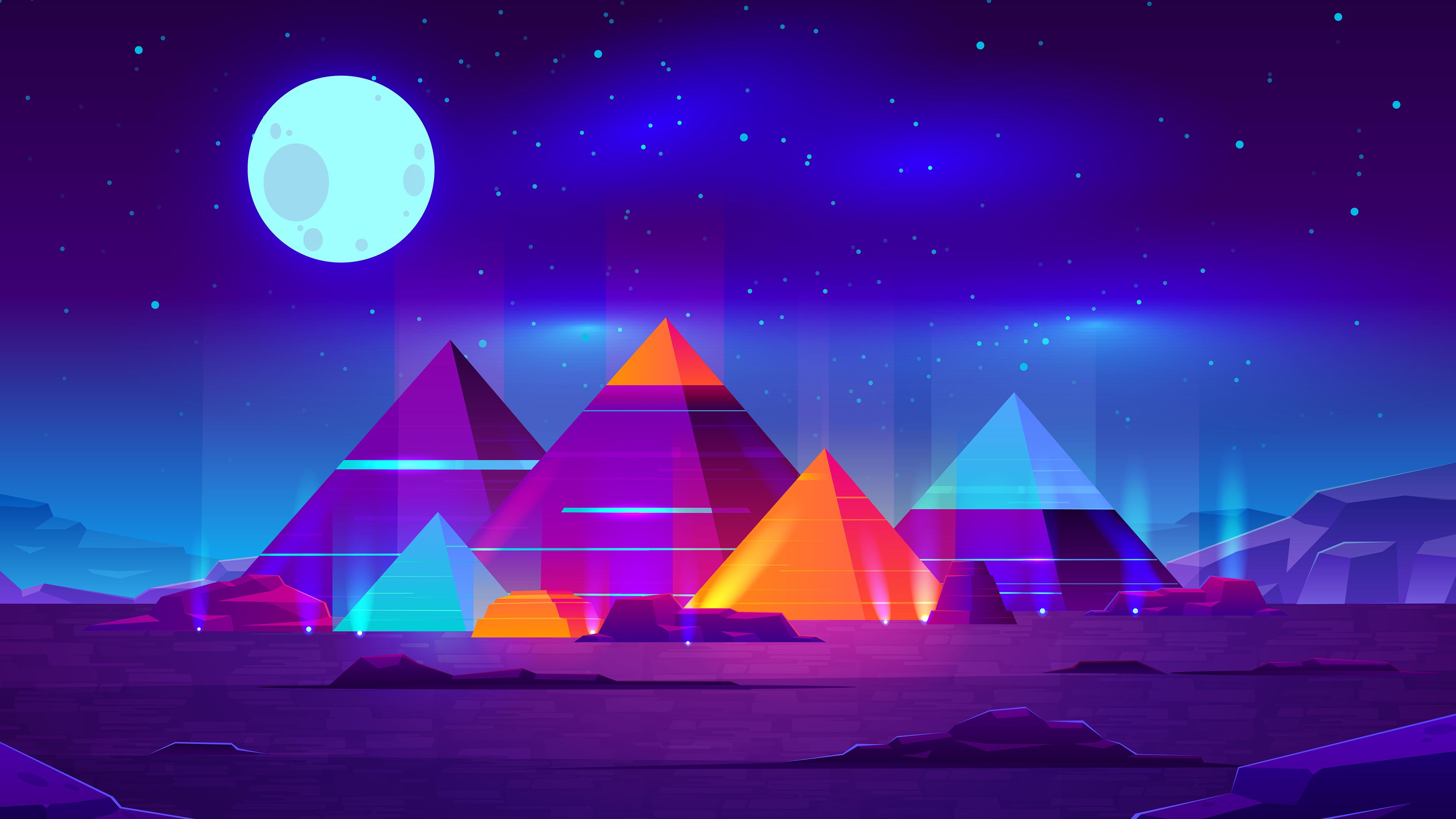 Pyramid Wall Paper Wallpapers