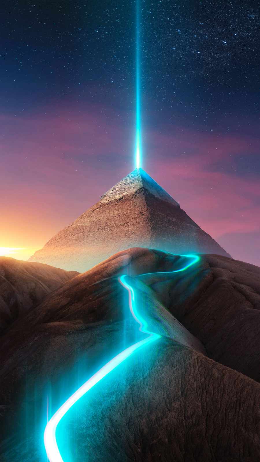 Pyramid Wall Paper Wallpapers