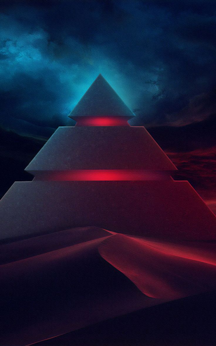 Pyramid Wall Paper Wallpapers