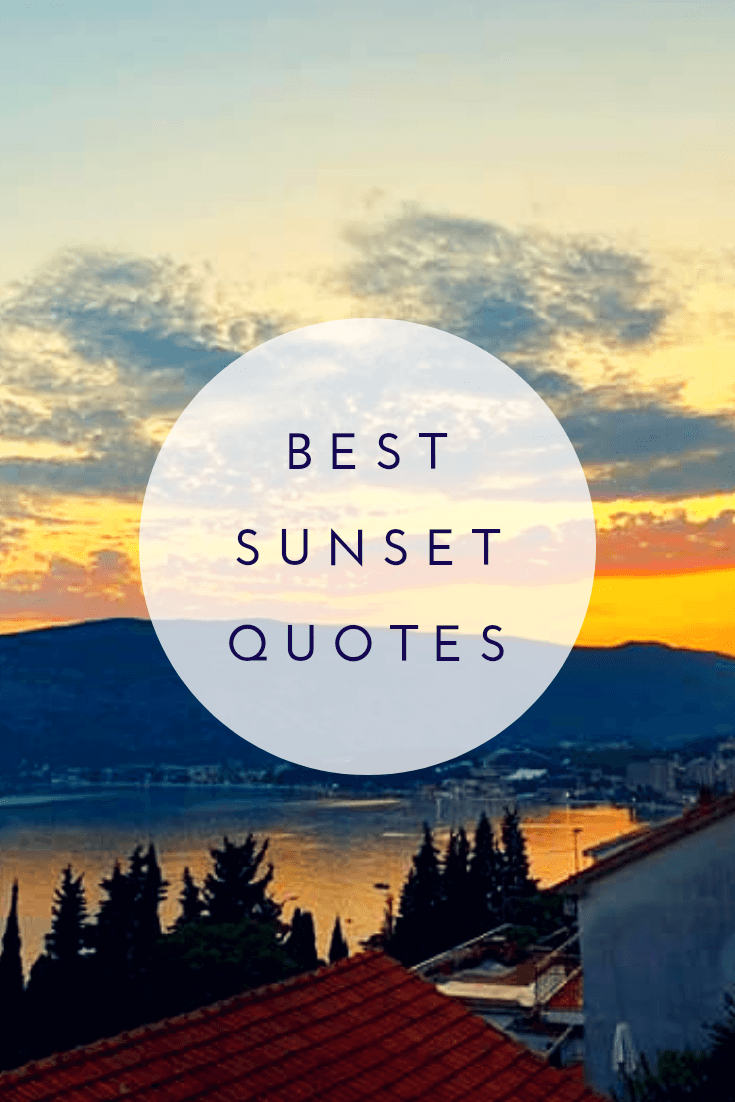 Quotations On Sunset Wallpapers