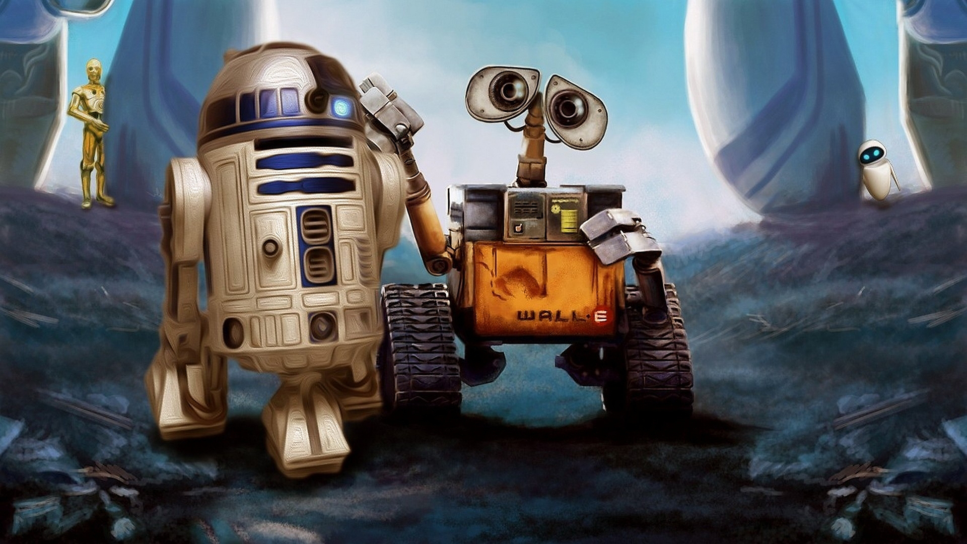 R2D2 And C3Po Wallpapers